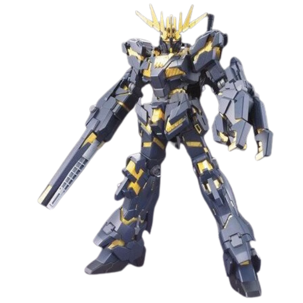Gundam Express Australia Bandai 1/144 HGUC RX-0 Unicorn Gundam 02 Banshee (Destroy Mode) view on front