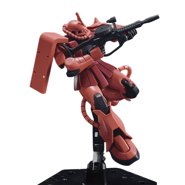 Gundam Express Australia Bandai 1144 HG MS-06S Zaku II (40th Anniversary) action pose 2