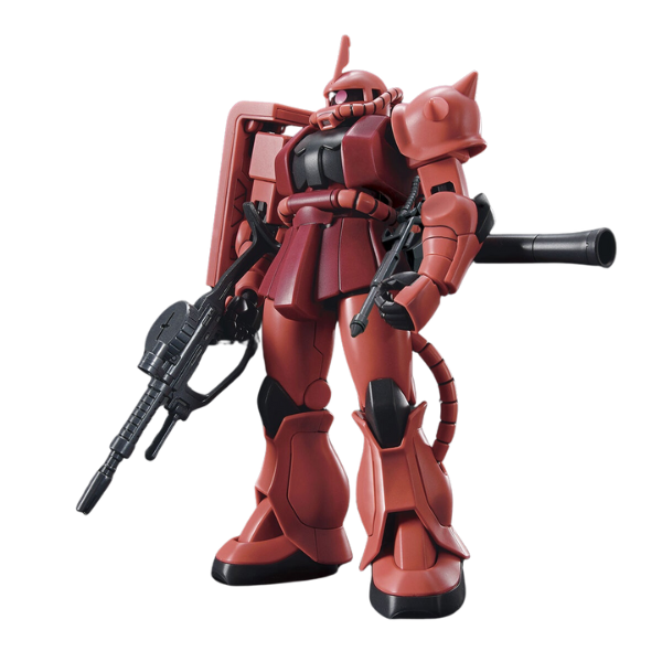 Gundam Express Australia Bandai 1144 HG MS-06S Zaku II (40th Anniversary) view on front
