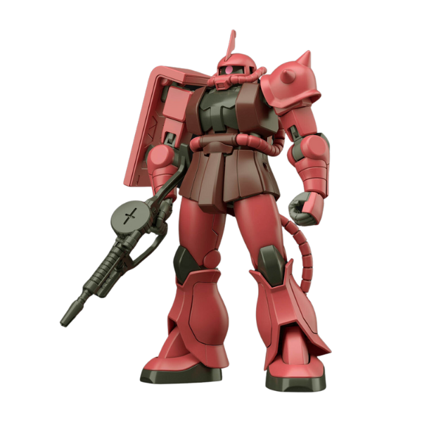 Gundam Express Australia Bandai 1144 HG MS-06S Zaku II (40th Anniversary) view on front 2