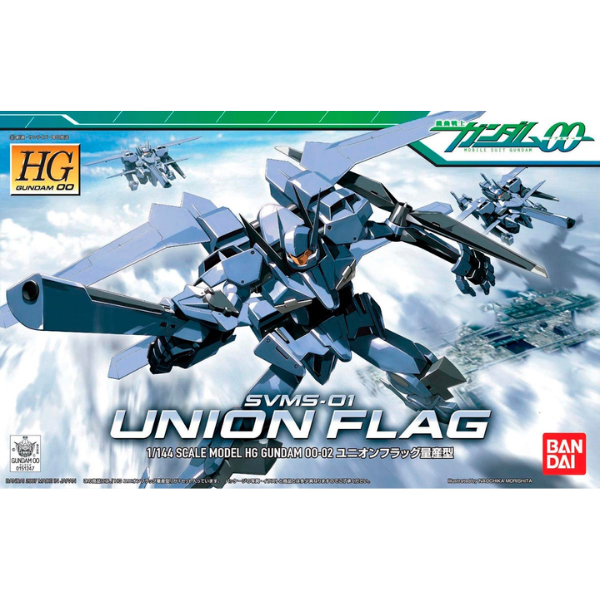 Gundam Express Australia Bandai 1/144 HG Union Flag package artwork