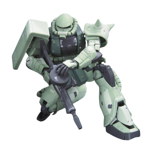 Gundam Express Australia Bandai 1/144 RG MS-06F Zaku II action pose 2