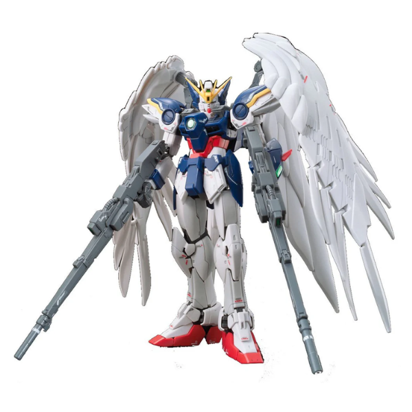 Gundam Express Australia Bandai 1/144 RG XXXG-00W0 Wing Gundam Zero Custom view on front