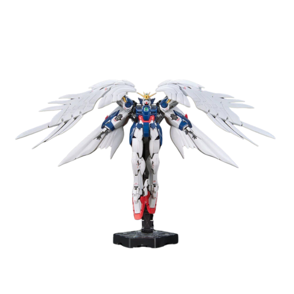 Gundam Express Australia Bandai 1/144 RG XXXG-00W0 Wing Gundam Zero Custom view on front 2