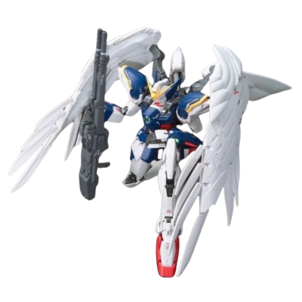 Gundam Express Australia Bandai 1/144 RG XXXG-00W0 Wing Gundam Zero Custom action pose