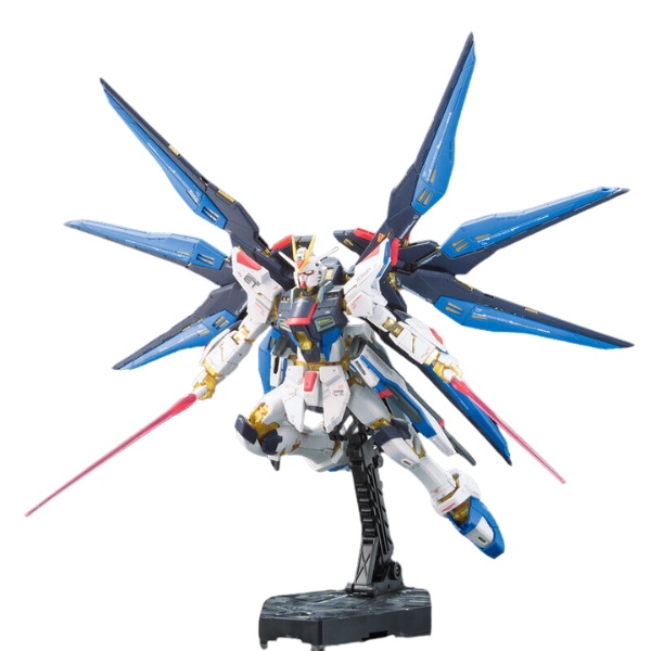 Gundam Express Australia Bandai 1/144 RG ZGMF-X20A Strike Freedom Gundam Z.A.F.T. Mobile Suit action pose 2