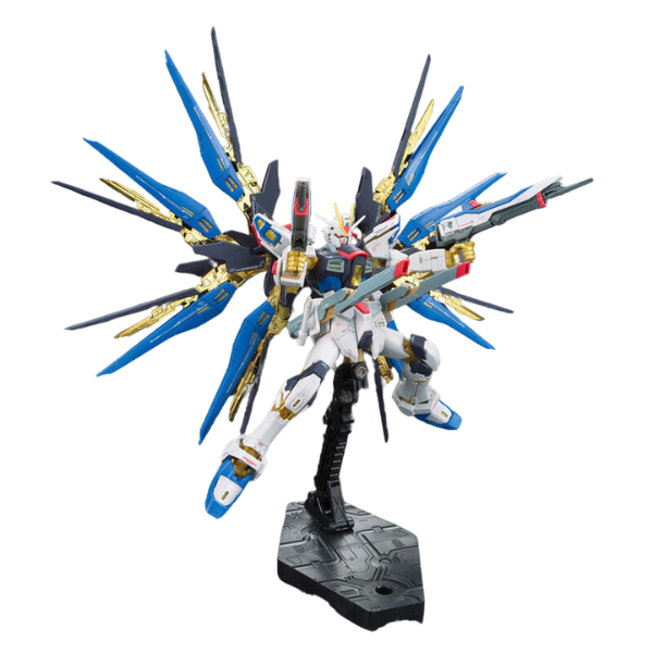 Gundam Express Australia Bandai 1/144 RG ZGMF-X20A Strike Freedom Gundam Z.A.F.T. Mobile Suit action pose 4