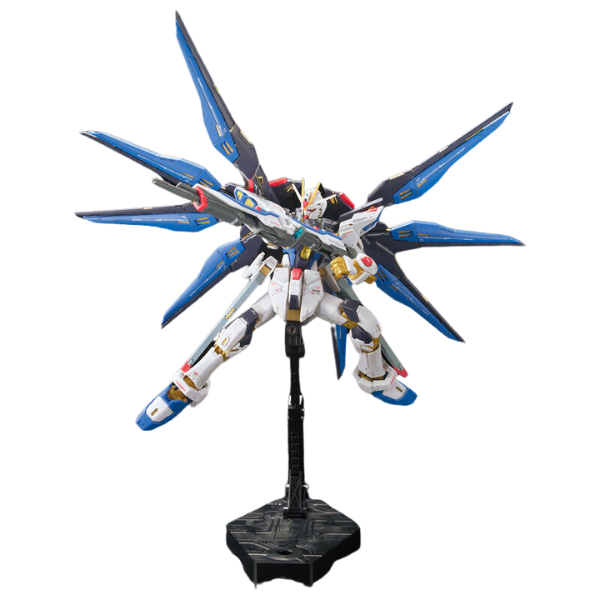 Gundam Express Australia Bandai 1/144 RG ZGMF-X20A Strike Freedom Gundam Z.A.F.T. Mobile Suit action pose 6