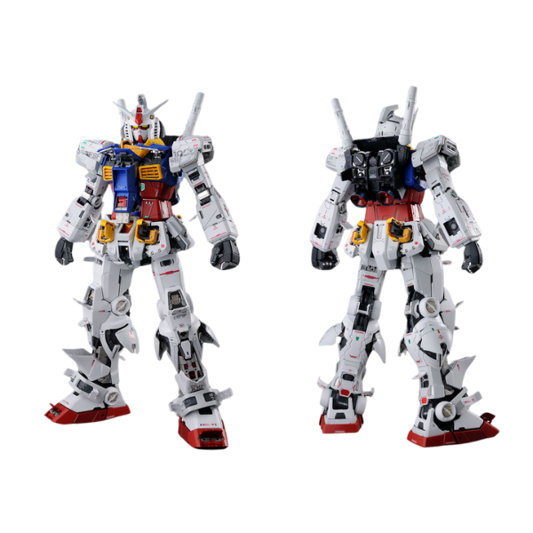 Gundam Express Australia Bandai 1/60 PG Unleashed RX-78-2 Gundam view on front and rear