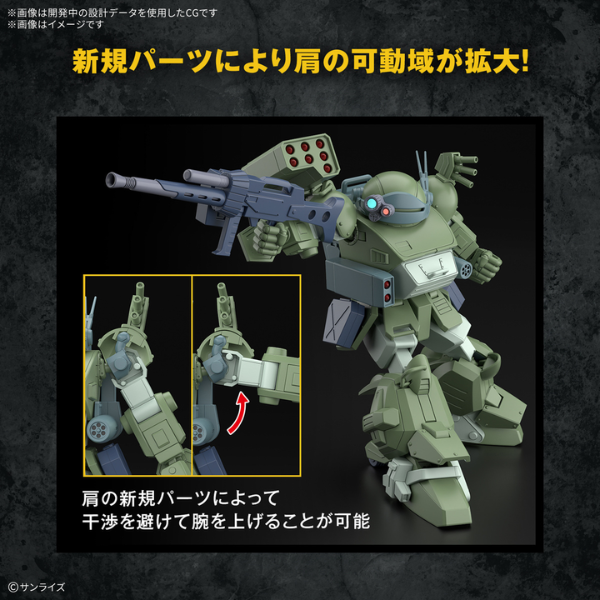 Gundam Express Australia Bandai HG Scopedog Turbo-Custom details 2