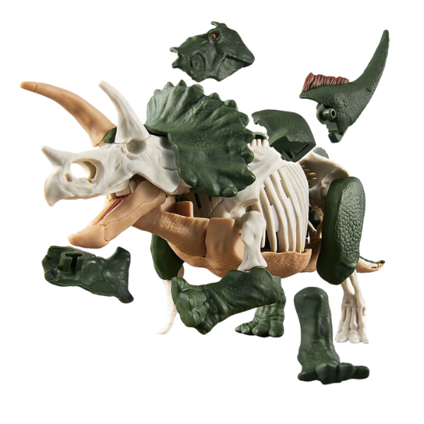 Gundam Express Australia Bandai Plannosaurus Triceratops  disassembling