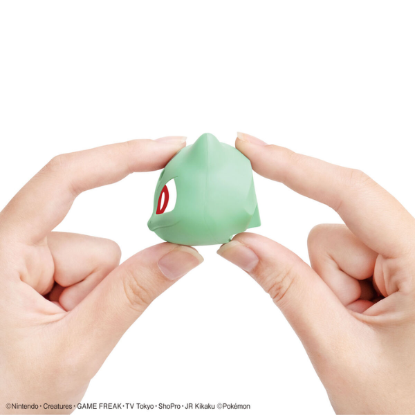 Gundam Express Australia Bandai Pokemon Plamo Collection Quick!! Bulbasaur view on side