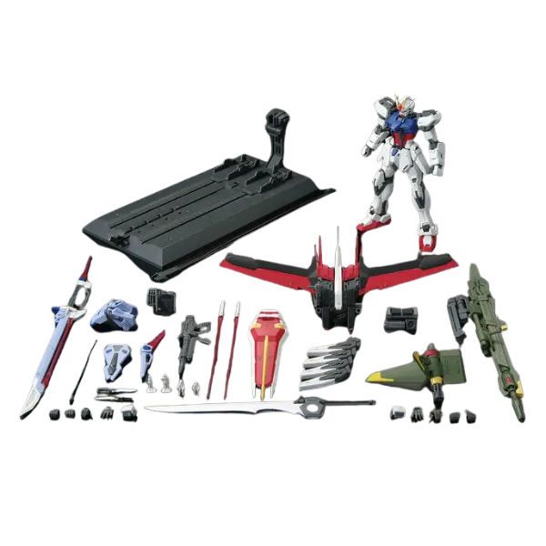 Gundam Express Australia P-Bandai 1/100 MG Gundam Base Limited Perfect Strike Grand Slam parts and weapons