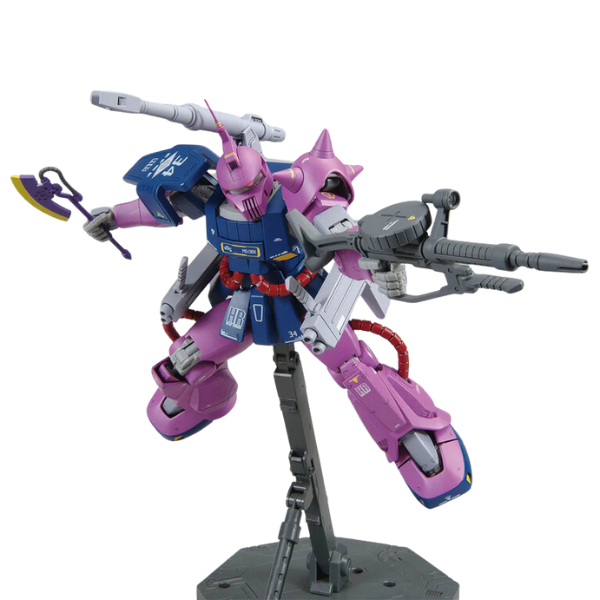 Gundam Express Australia P-Bandai 1/100 MG ZAku Cannon [Z Gundam Ver] action pose 2