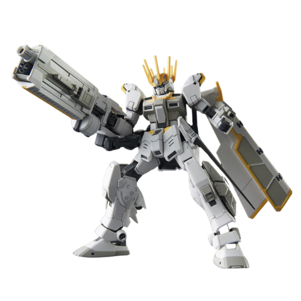 Gundam Express Australia P-Bandai 1/144 HG White Rider view on front