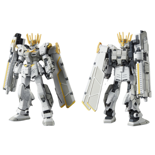 Gundam Express Australia P-Bandai 1/144 HG White Rider  view on back and front