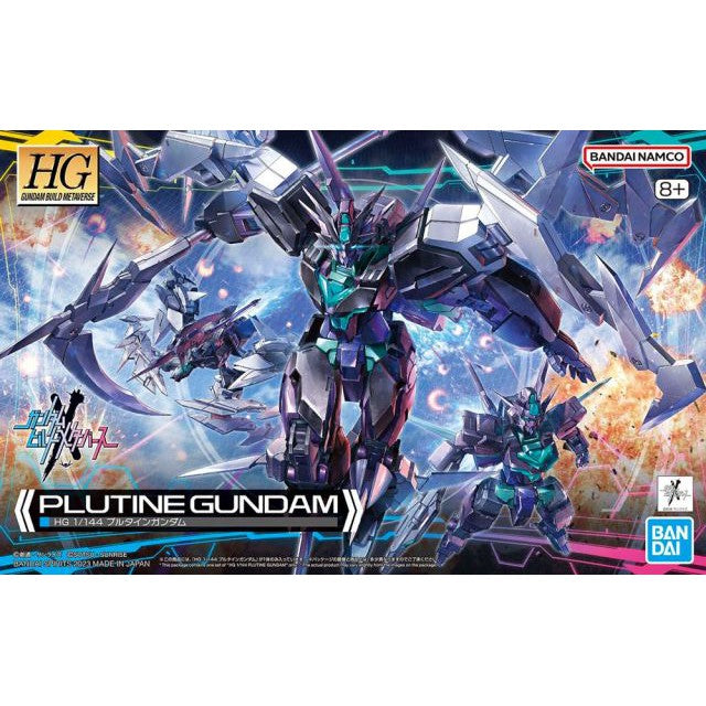 Bandai 1/144 HG Plutine Gundam package artwork