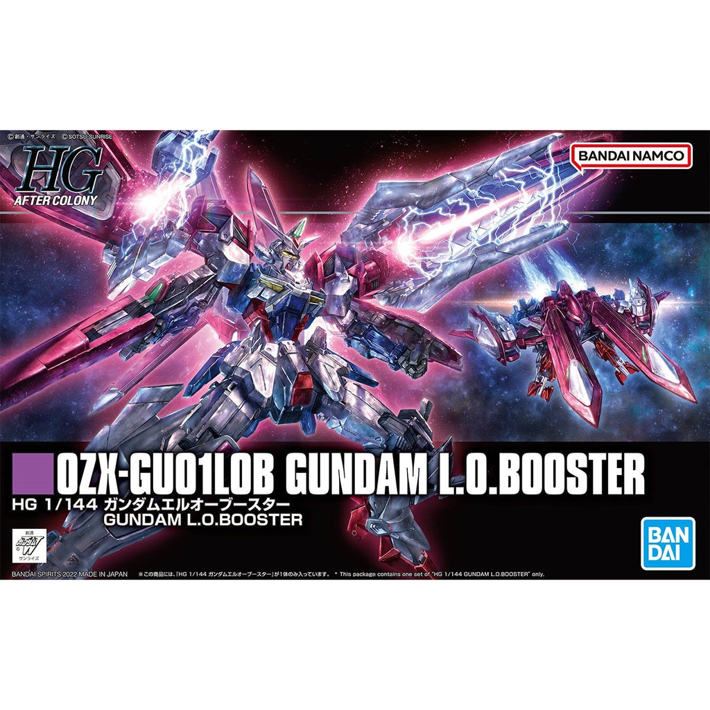 Gundam Express Australia P-Bandai HGAC 1/144 Gundam L.O. Booster package artwork