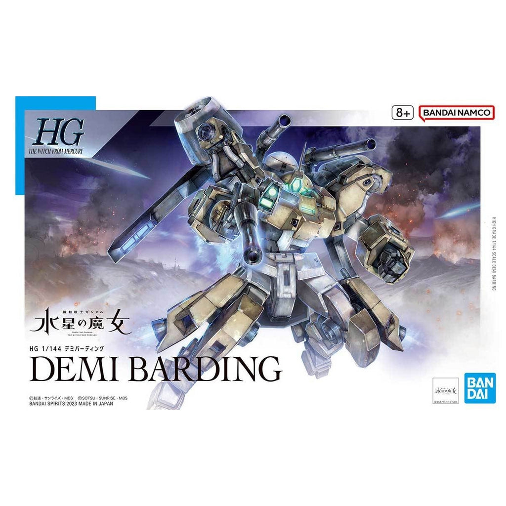 Gundam Express Australia Bandai 1/144 HG Demi Barding package artwork