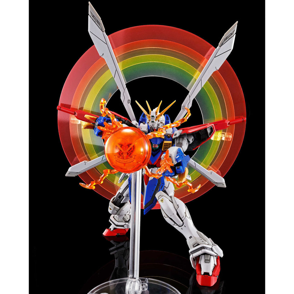 Gundam Express Australia P-Bandai 1/144 RG Expansion Set for God Gundam action pose 1