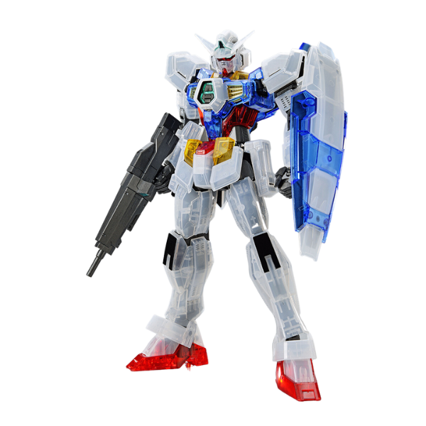 Gundam Express Australia Gundam Base Limited 1/100 MG GB Age-1 (Clear Colour Set) with shield and gun