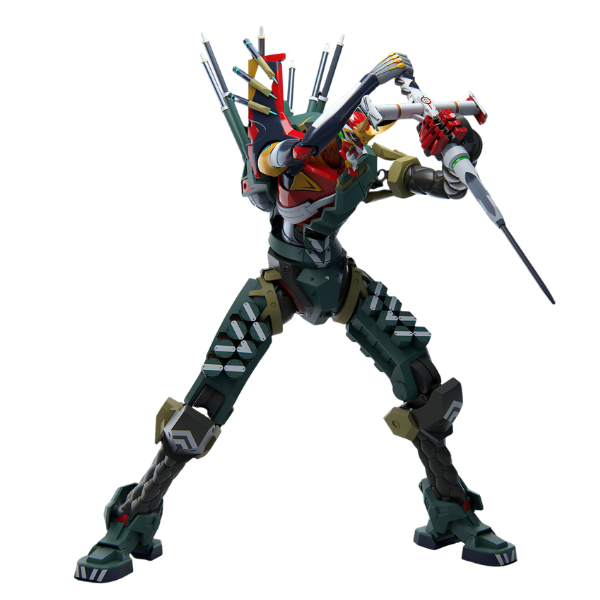 Gundam Express Australia Meng Multipurpose Humanoid Decisive Weapon, Artificial Human Evangelion Production Model-New 02 Alpha (Multi-color Edition)with naginata