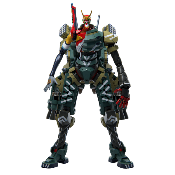 Gundam Express Australia Meng Multipurpose Humanoid Decisive Weapon, Artificial Human Evangelion Production Model-New 02 Alpha (Multi-color Edition) action pose front