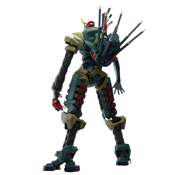 Gundam Express Australia Meng Multipurpose Humanoid Decisive Weapon, Artificial Human Evangelion Production Model-New 02 Alpha (Multi-color Edition) action pose back