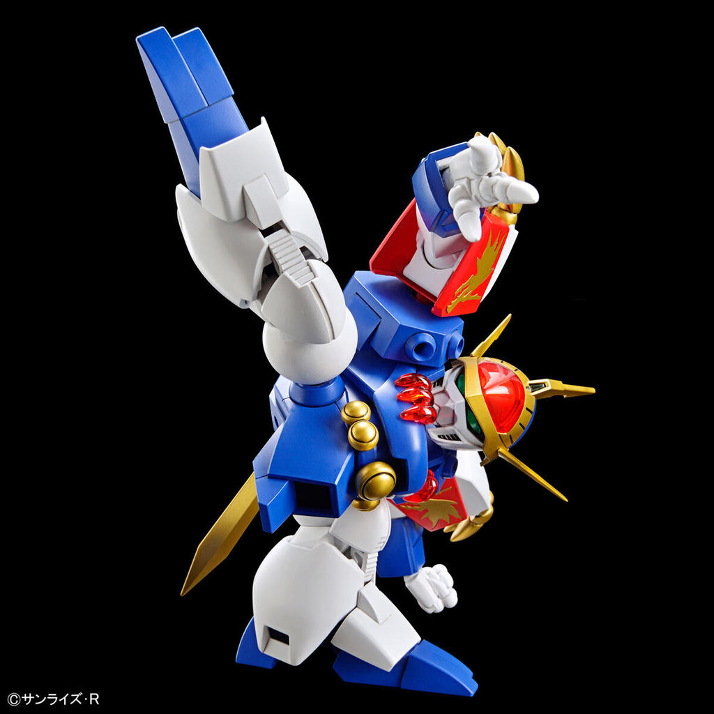 Bandai HG Ryujinmaru (Mashin Hero Wataru) kick pose