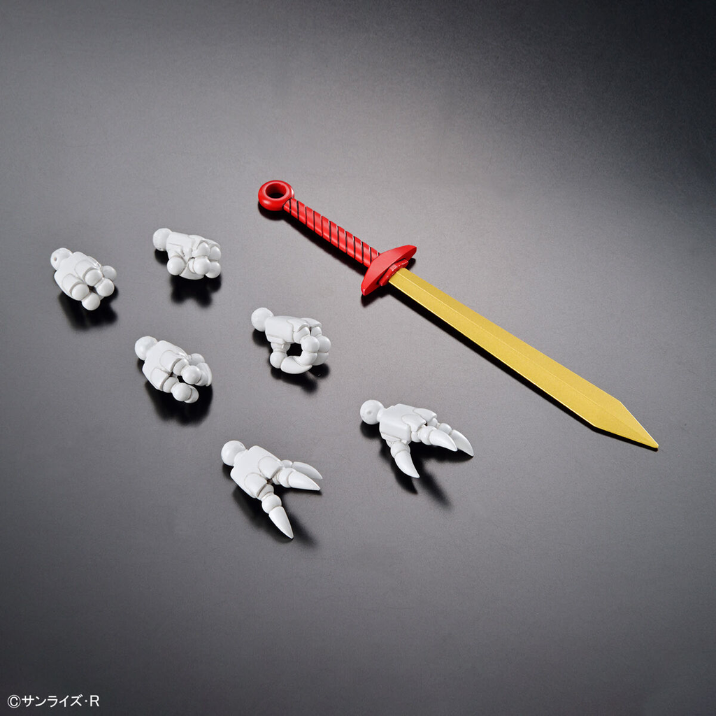 Bandai HG Ryujinmaru (Mashin Hero Wataru) included accessories