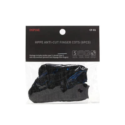 Dspiae finger cots - protectors included for safe fingers