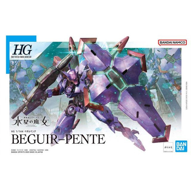 Bandai 1/144 HG Gundam Beguir-Pente package artwork