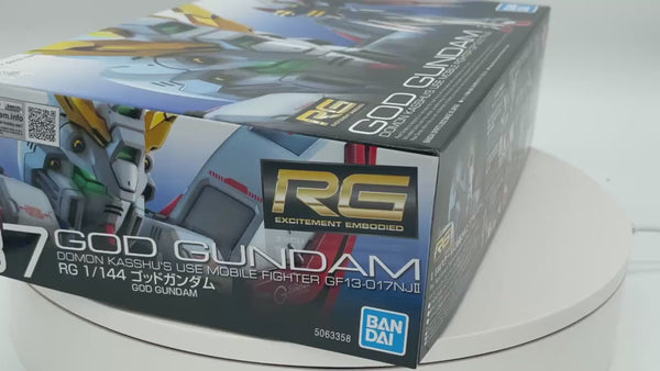 Bandai® Gunpla Real Grade RG GF13-017NJII GOD GUNDAM : Inspired by  LnwShop.com