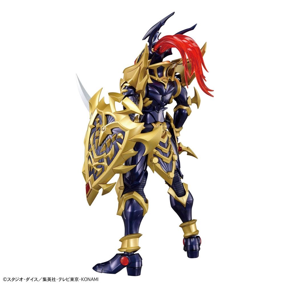 GEA Bandai Figure-rise Standard Amplified Black Luster Soldier (Yu-Gi-Oh!) rear view. 02