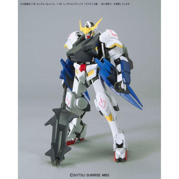 Bandai 1/100 Gundam Barbatos 6th Form reactive armour on the chest