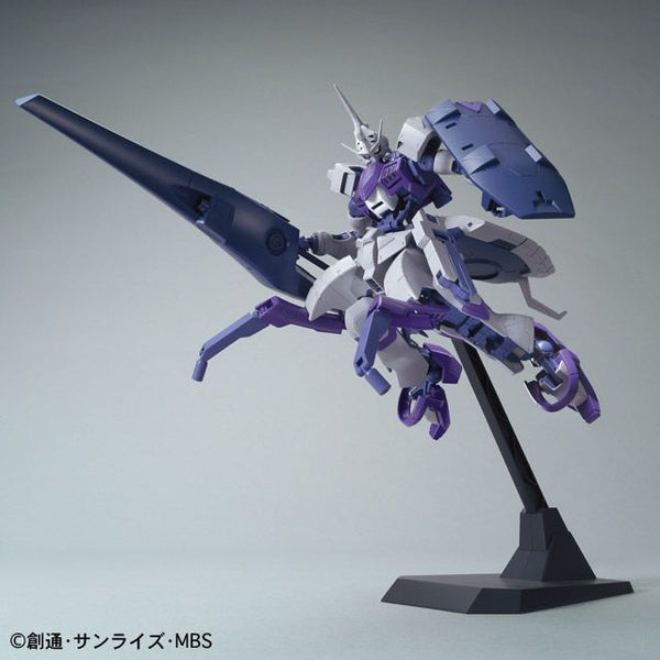 Bandai 1/100 Gundam Kimaris Trooper  action pose with weapon. 