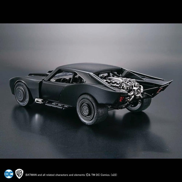 Bandai 1/35 Batmobile (The Batman Ver) rear view.