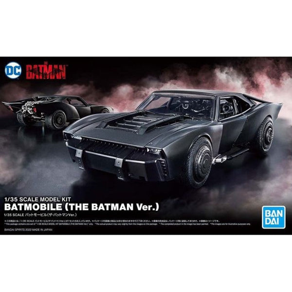 Bandai 1/35 Batmobile (The Batman Ver) package artwork
