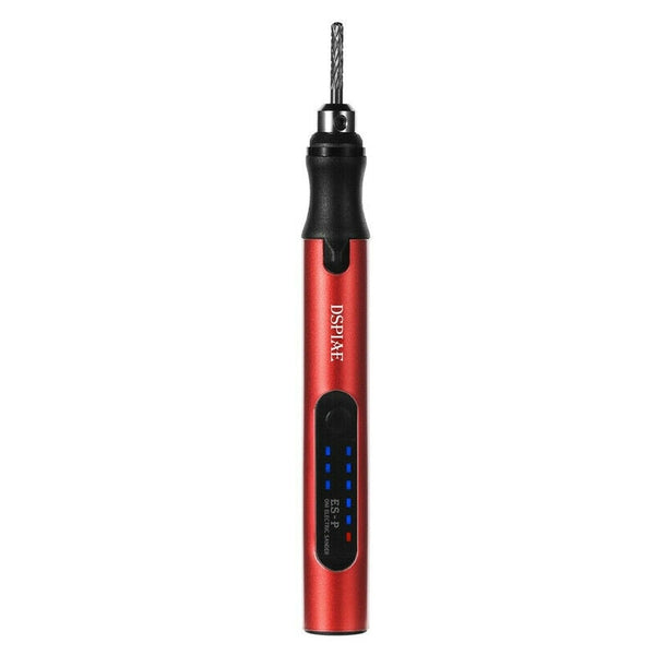 Dspiae Wireless Battery Grinding Pen close up with bit
