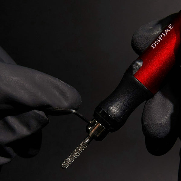Dspiae Wireless Battery Grinding Pen allen key to secure bit