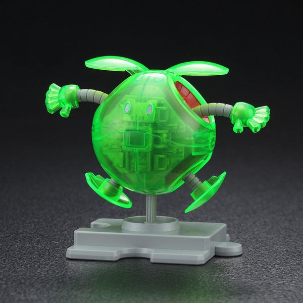 Bandai Haropla Haro Basic Green [Clear Color] open