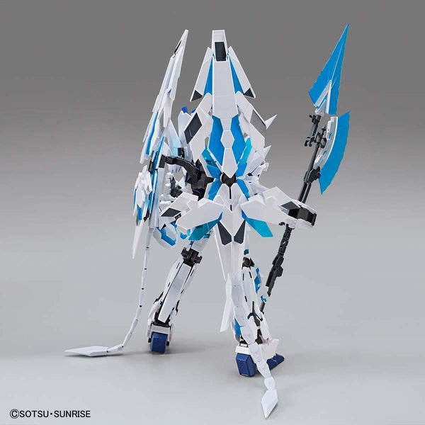 Bandai MG 1/100 Gundam Base Limited Unicorn Gundam Perfectibility transformed rear view