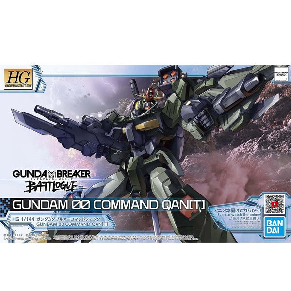 Bandai HGGB 1/144 00 Command QAN[T] package artwork