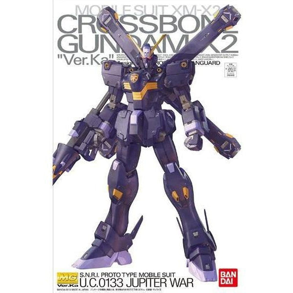 P-Bandai 1/100 MG XM-X2 Crossbone Gundam X2 Ver.Ka package artwork