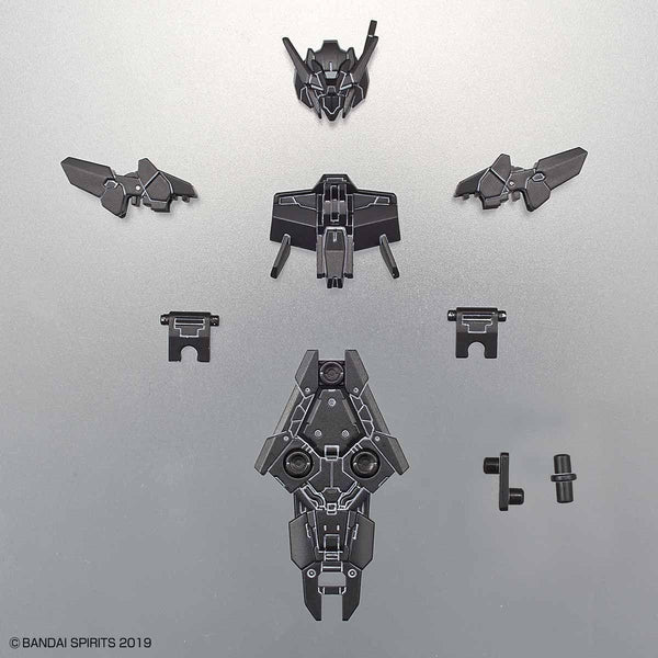 Bandai 1/144 NG 30MM Option Armour for Commander for Alto (Black) included parts