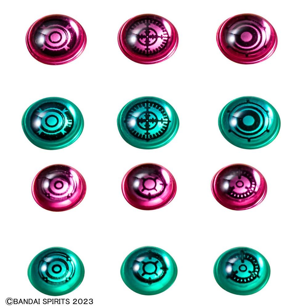 Bandai 1/144 NG 30MM/MS Customise Material - 3D lenses 2 different sizes and colours are included