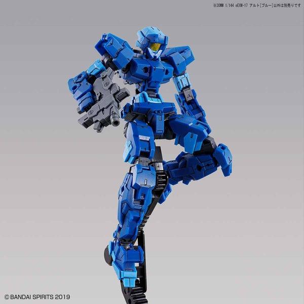 Bandai 1/144 NG 30MM EEXM-17 Alto (Blue) action pose 3