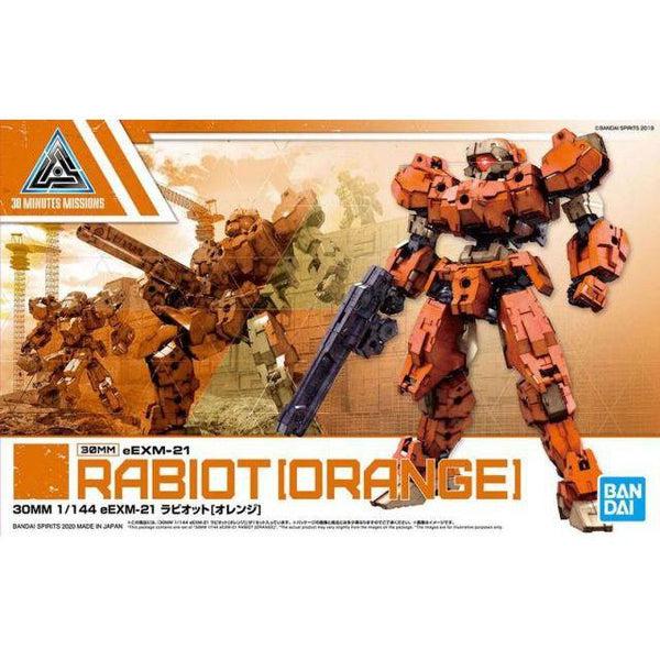 Bandai 1/144 NG 30MM eEXM-21 Rabiot (Orange) package artwork