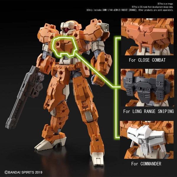 Bandai 1/144 NG 30MM eEXM-21 Rabiot (Orange)