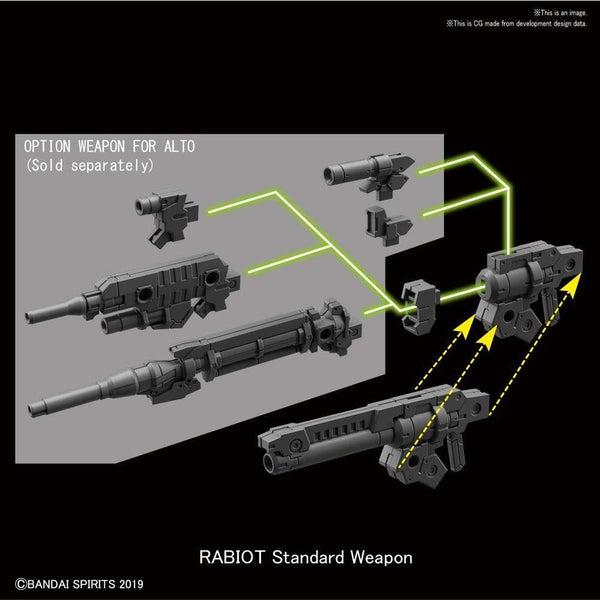 Bandai 1/144 NG 30MM eEXM-21 Rabiot (Orange) weapons